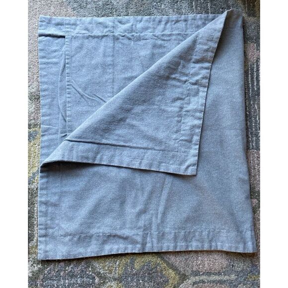 Cuddl Duds Grey Flannel Bed Pillowcase Shams - Picture 4 of 7